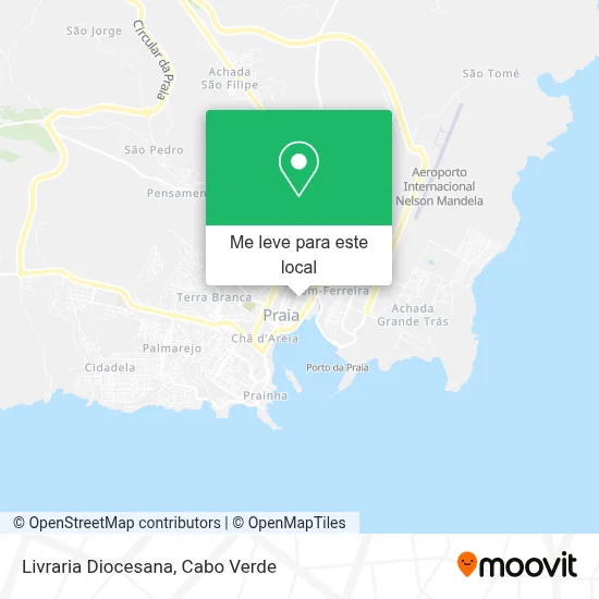 Livraria Diocesana mapa