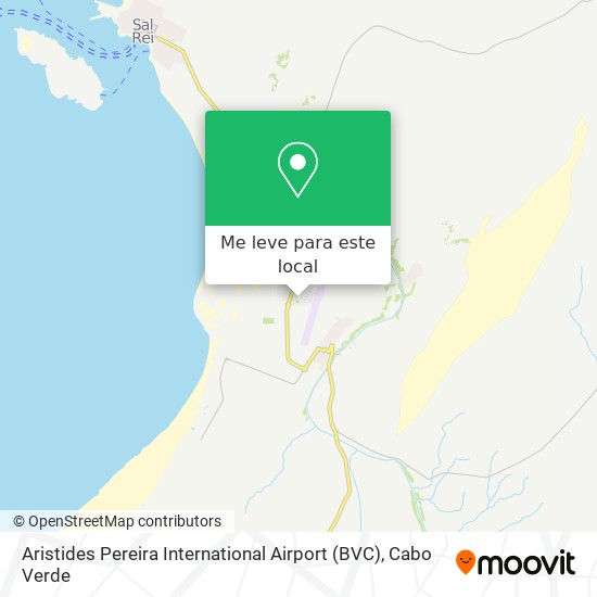 Aristides Pereira International Airport (BVC) mapa