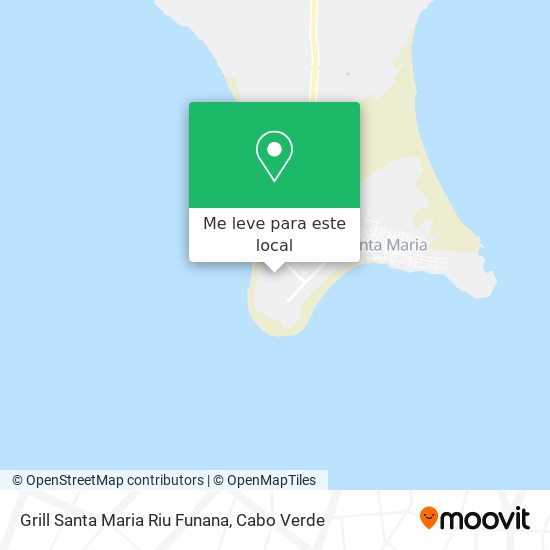 Grill Santa Maria Riu Funana mapa