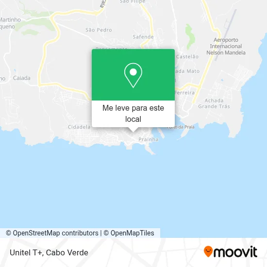 Unitel T+ mapa