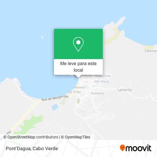 Pont'Dagua mapa