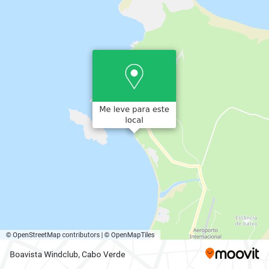 Boavista Windclub mapa