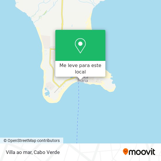 Villa ao mar mapa