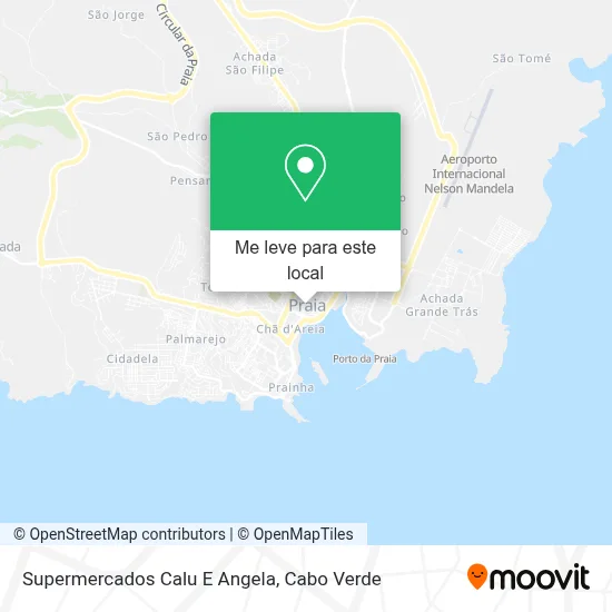 Supermercados Calu E Angela mapa