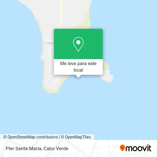 Pier Santa Maria mapa