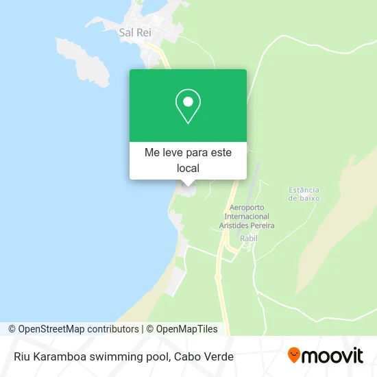 Riu Karamboa swimming pool mapa