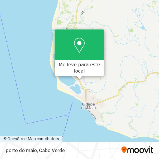 porto do maio mapa