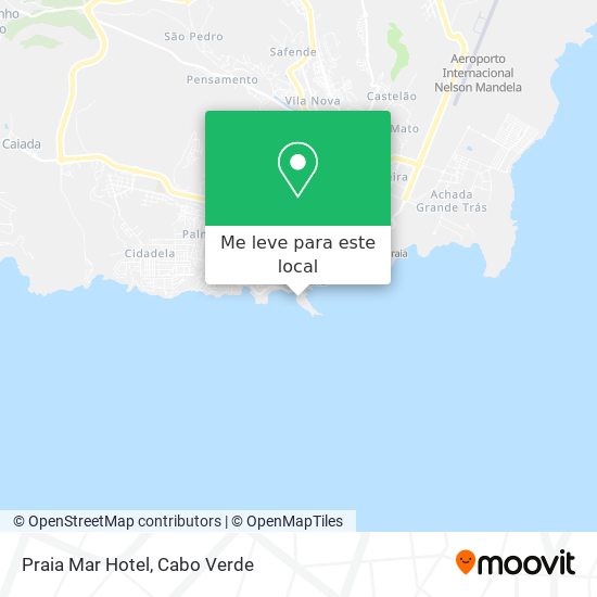 Praia Mar Hotel mapa