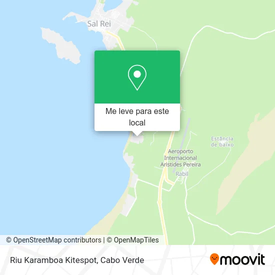 Riu Karamboa Kitespot mapa