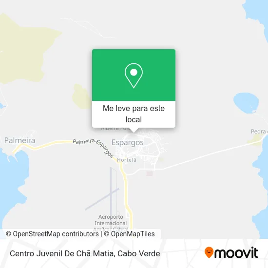 Centro Juvenil De Chã Matia mapa