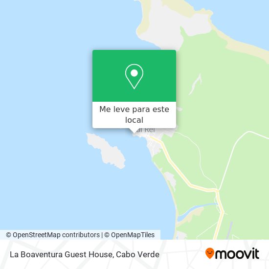 La Boaventura Guest House mapa