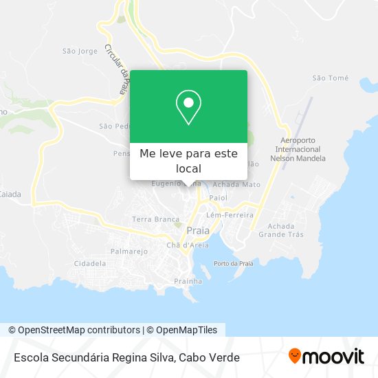 Escola Secundária Regina Silva mapa