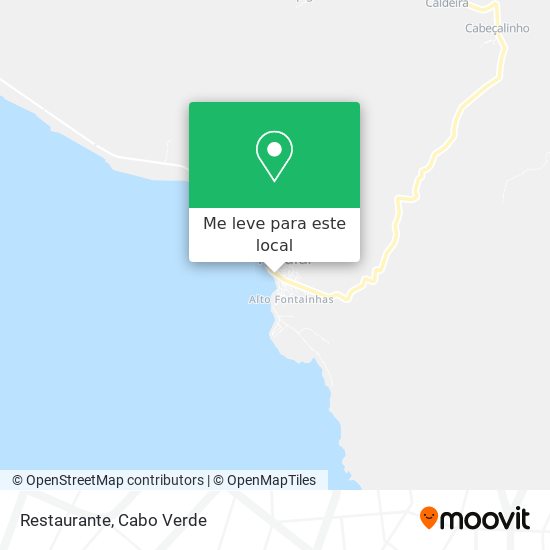 Restaurante mapa