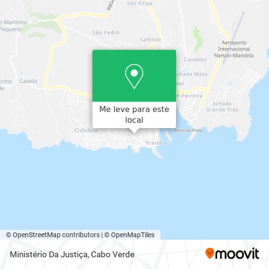 Ministério Da Justiça mapa