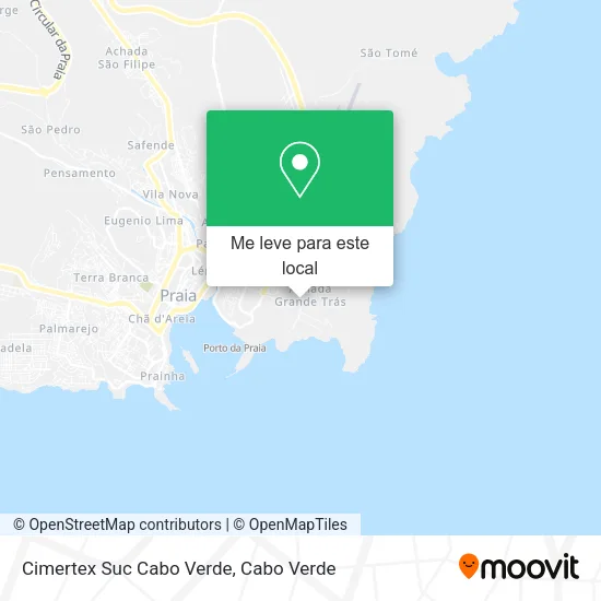 Cimertex Suc Cabo Verde mapa