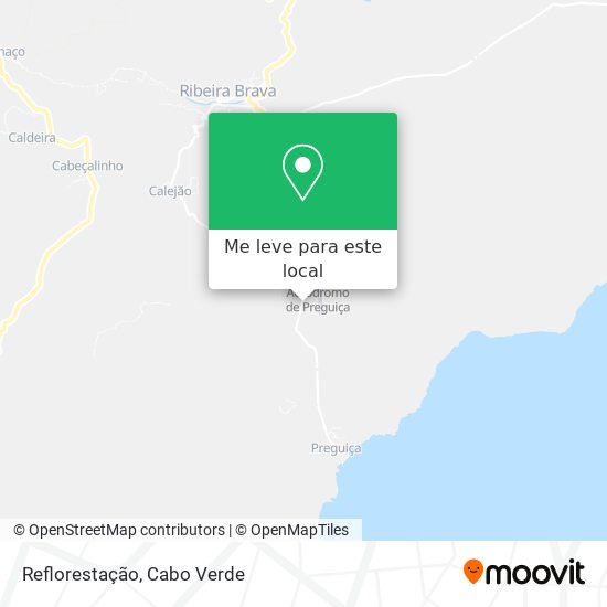 Reflorestação mapa