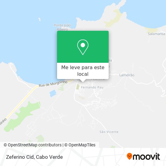 Zeferino Cid mapa