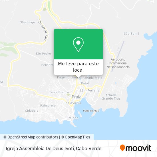 Igreja Assembleia De Deus Ivoti mapa