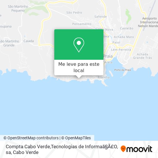 Compta Cabo Verde,Tecnologias de Informaã§Ã£O, sa mapa