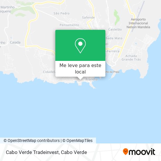 Cabo Verde Tradeinvest mapa