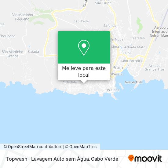 Topwash - Lavagem Auto sem Água mapa