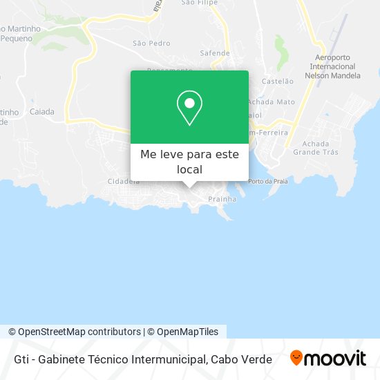 Gti - Gabinete Técnico Intermunicipal mapa