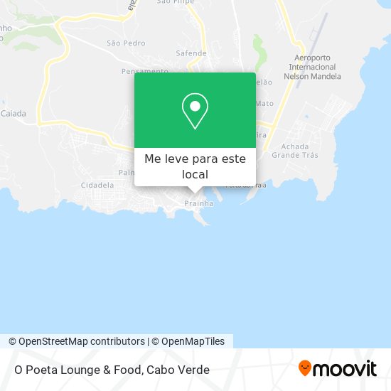 O Poeta Lounge & Food mapa