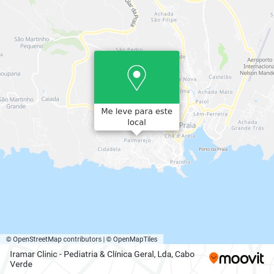 Iramar Clinic - Pediatria & Clínica Geral, Lda mapa