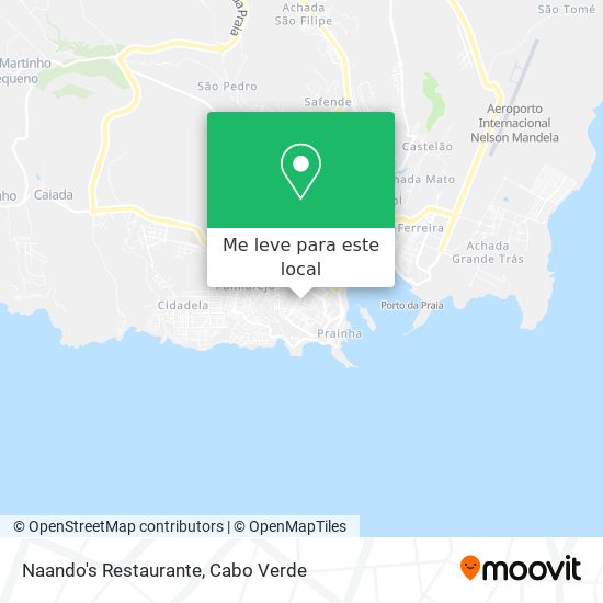 Naando's Restaurante mapa