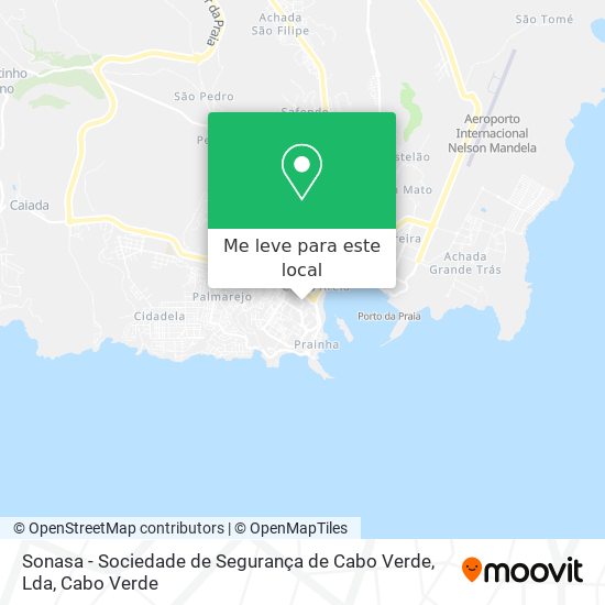 Sonasa - Sociedade de Segurança de Cabo Verde, Lda mapa