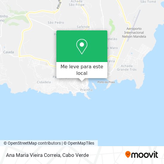 Ana Maria Vieira Correia mapa