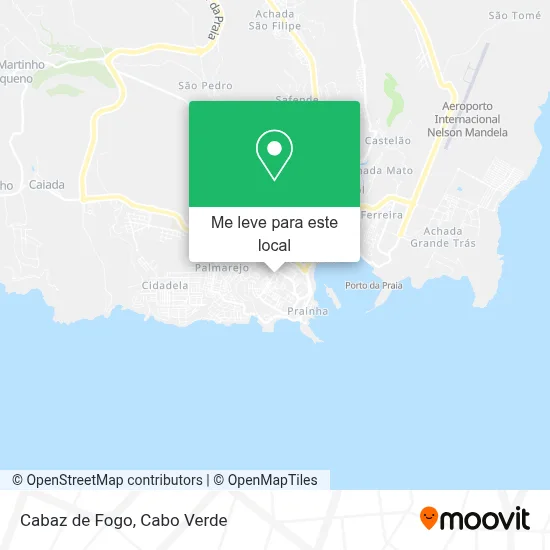 Cabaz de Fogo mapa