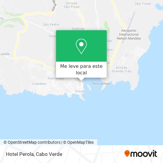 Hotel Perola mapa
