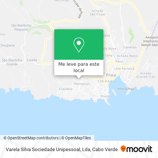 Varela Silva Sociedade Unipessoal, Lda mapa