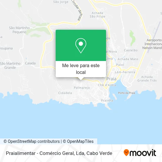 Praialimentar - Comércio Geral, Lda mapa