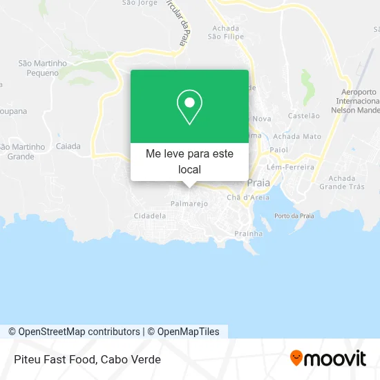 Piteu Fast Food mapa