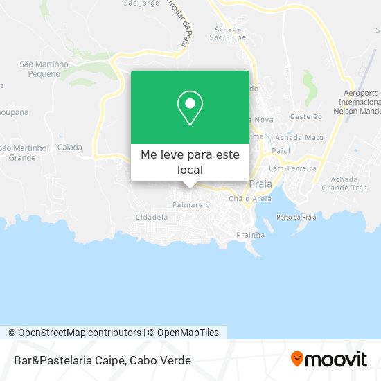 Bar&Pastelaria Caipé mapa