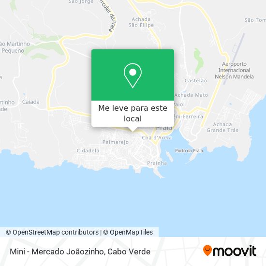 Mini - Mercado Joãozinho mapa
