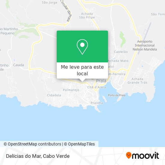 Delícias do Mar mapa