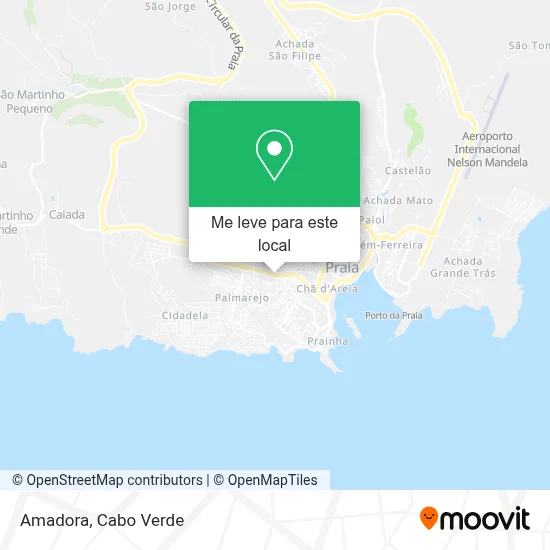 Amadora mapa