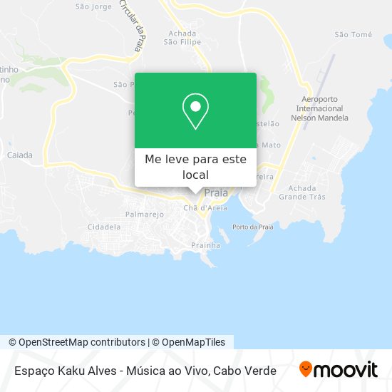 Espaço Kaku Alves - Música ao Vivo mapa