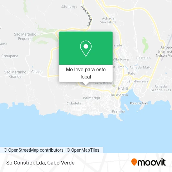 Só Constroi, Lda mapa