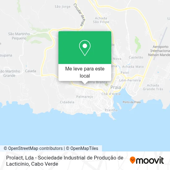 Prolact, Lda - Sociedade Industrial de Produção de Lacticínio mapa