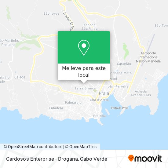 Cardoso's Enterprise - Drogaria mapa
