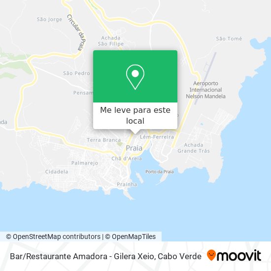 Bar / Restaurante Amadora - Gilera Xeio mapa
