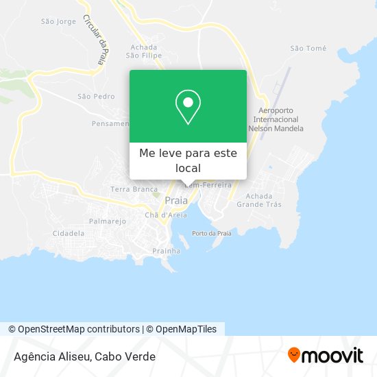 Agência Aliseu mapa