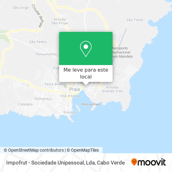 Impofrut - Sociedade Unipessoal, Lda mapa