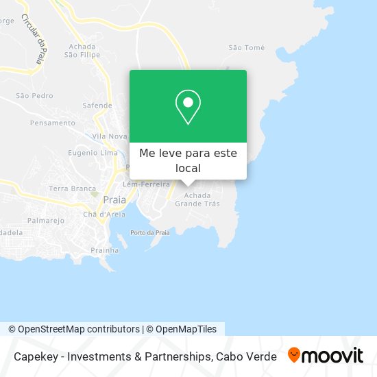 Capekey - Investments & Partnerships mapa