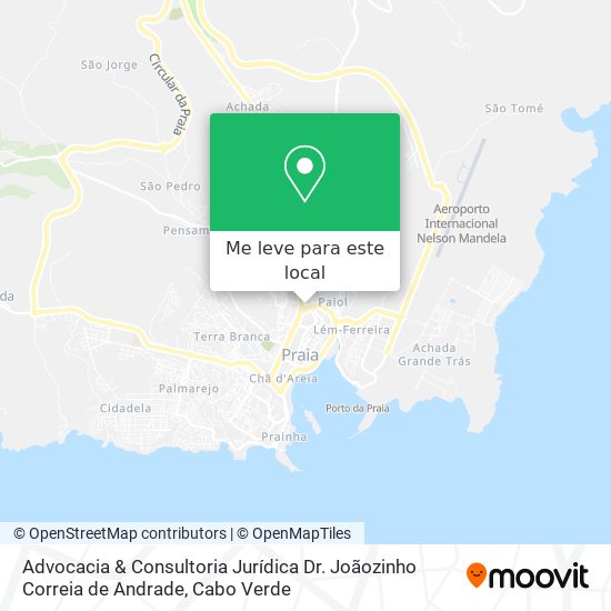 Advocacia & Consultoria Jurídica Dr. Joãozinho Correia de Andrade mapa