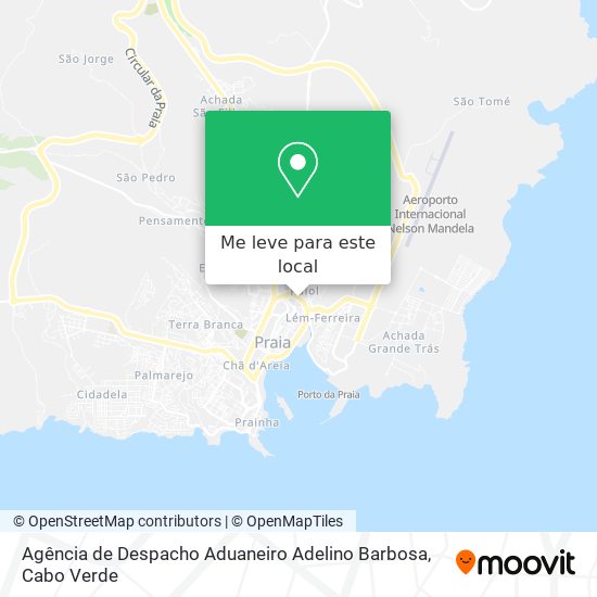 Agência de Despacho Aduaneiro Adelino Barbosa mapa